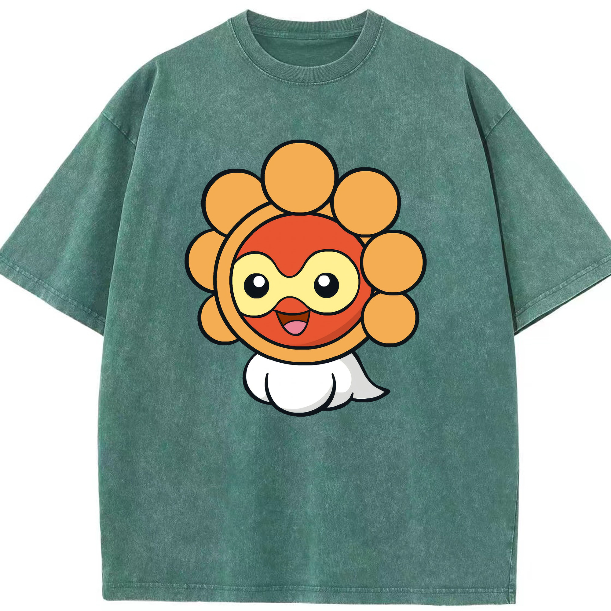 （画像用） ポケットモンスター Pokémon 綿100% ヴィンテージ風 半袖Tシャツ（フロントプリント）